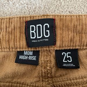 Urban Outfitters BDG High Waisted Corduroy Pants